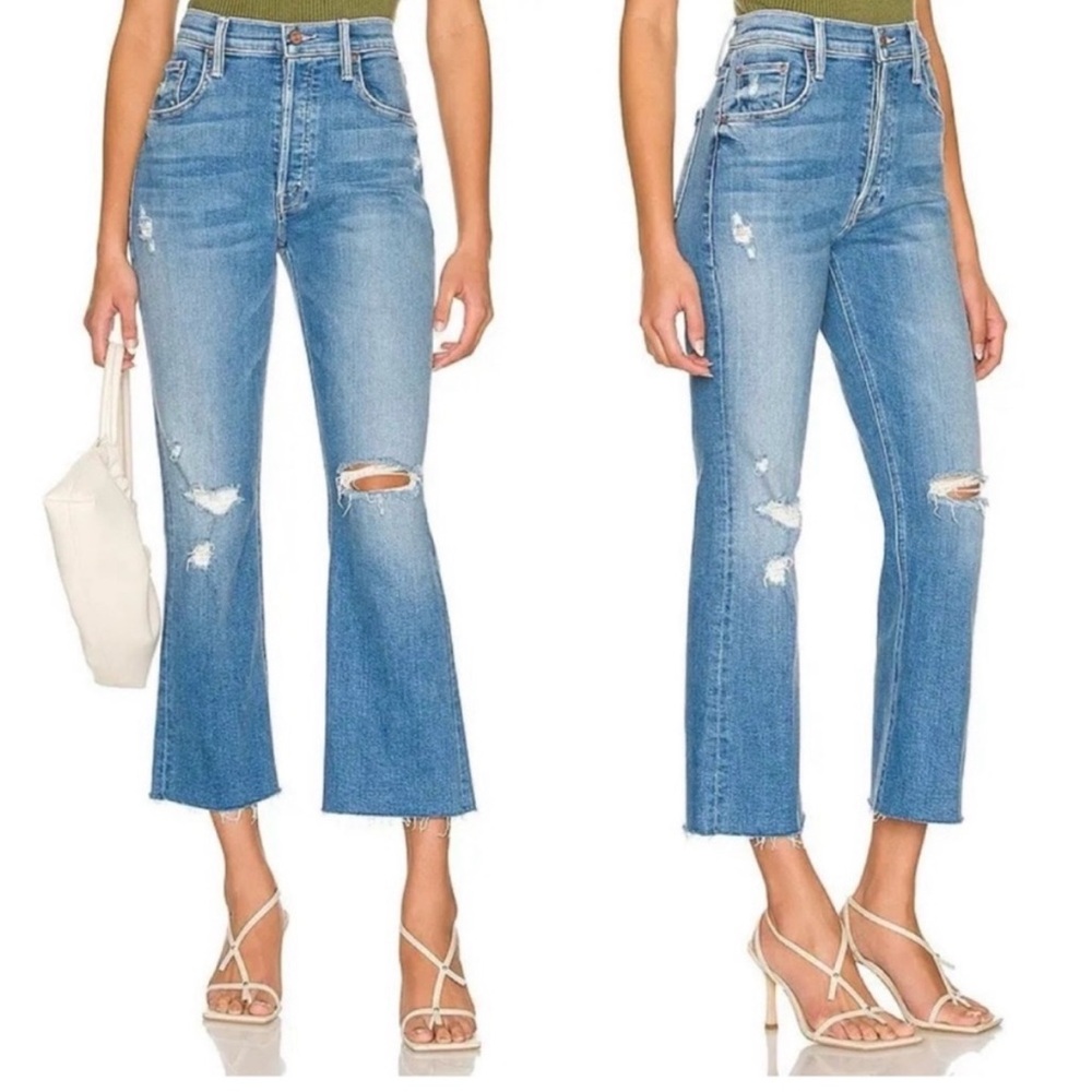 MOTHER The Tripper Ankle Fray - Play Like A Pirate Size 25 Like New